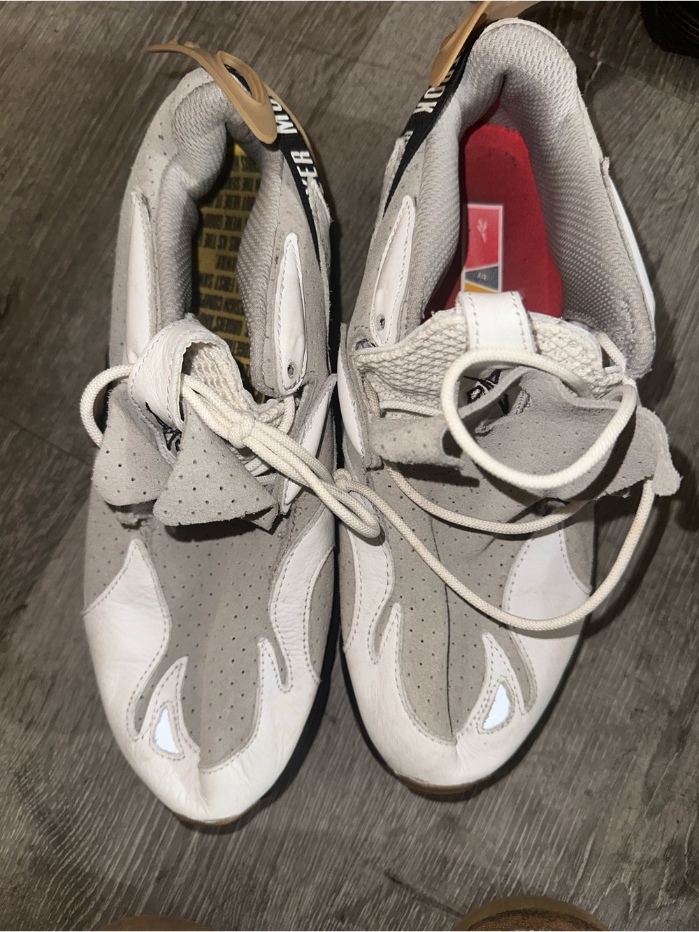 Reebok Men’s Gray, White & Tan Slip-On Trainer - Picture 2 of 7